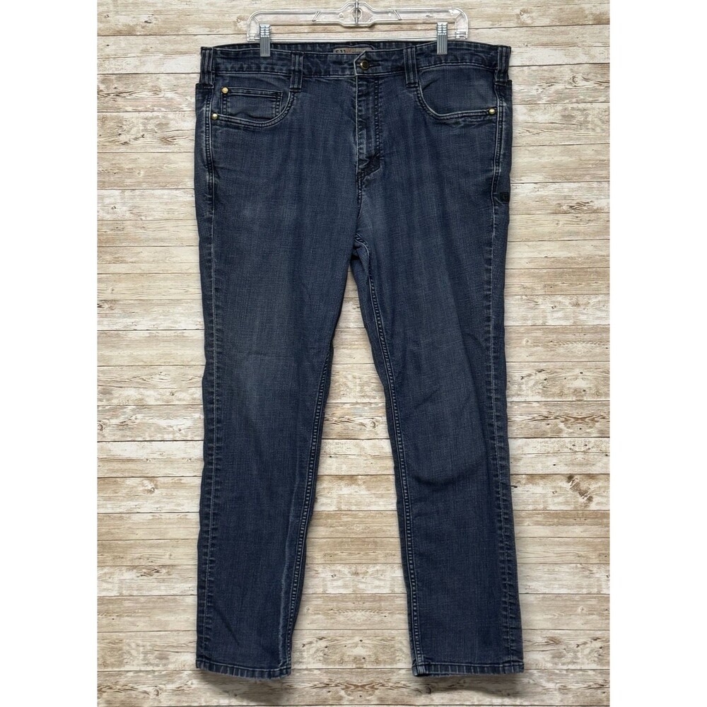 5.11 Tactical Jeans Mens 38x30 Blue Straight Leg Denim 5 Pocket Workwear Casual